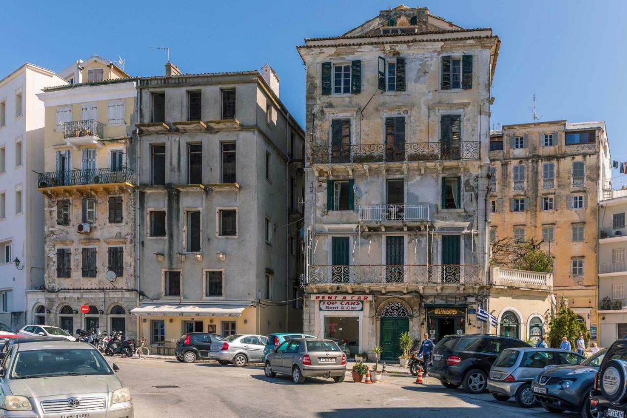 コルフ島Seaview Katerina'S House, Old Port Corfuアパートメント エクステリア 写真