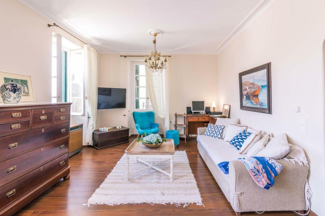 コルフ島Seaview Katerina'S House, Old Port Corfuアパートメント エクステリア 写真